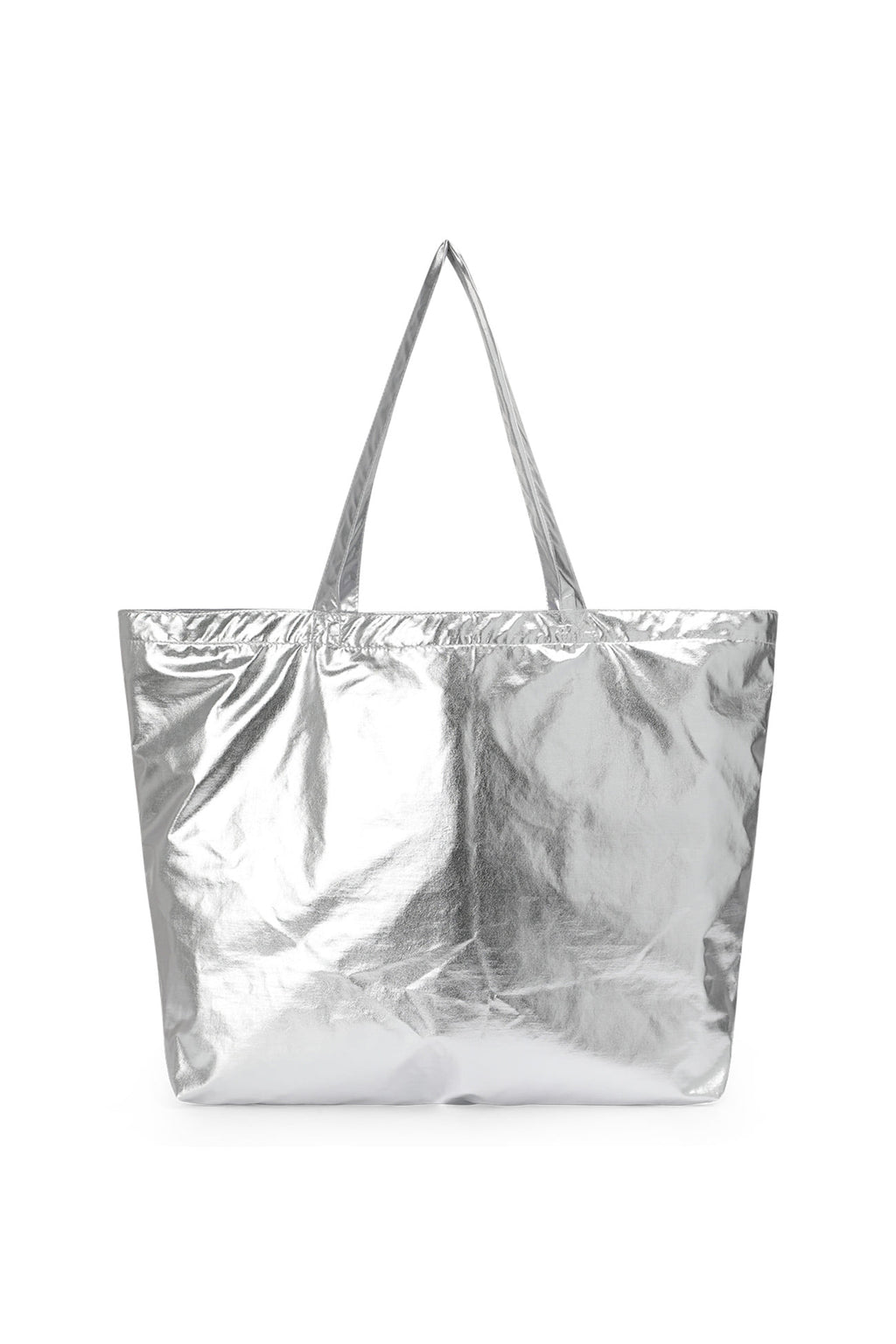 Deinet - Essential Logo Shoulder Big Bag (Silver) product image 8 | TRAB K-Fashion Australia