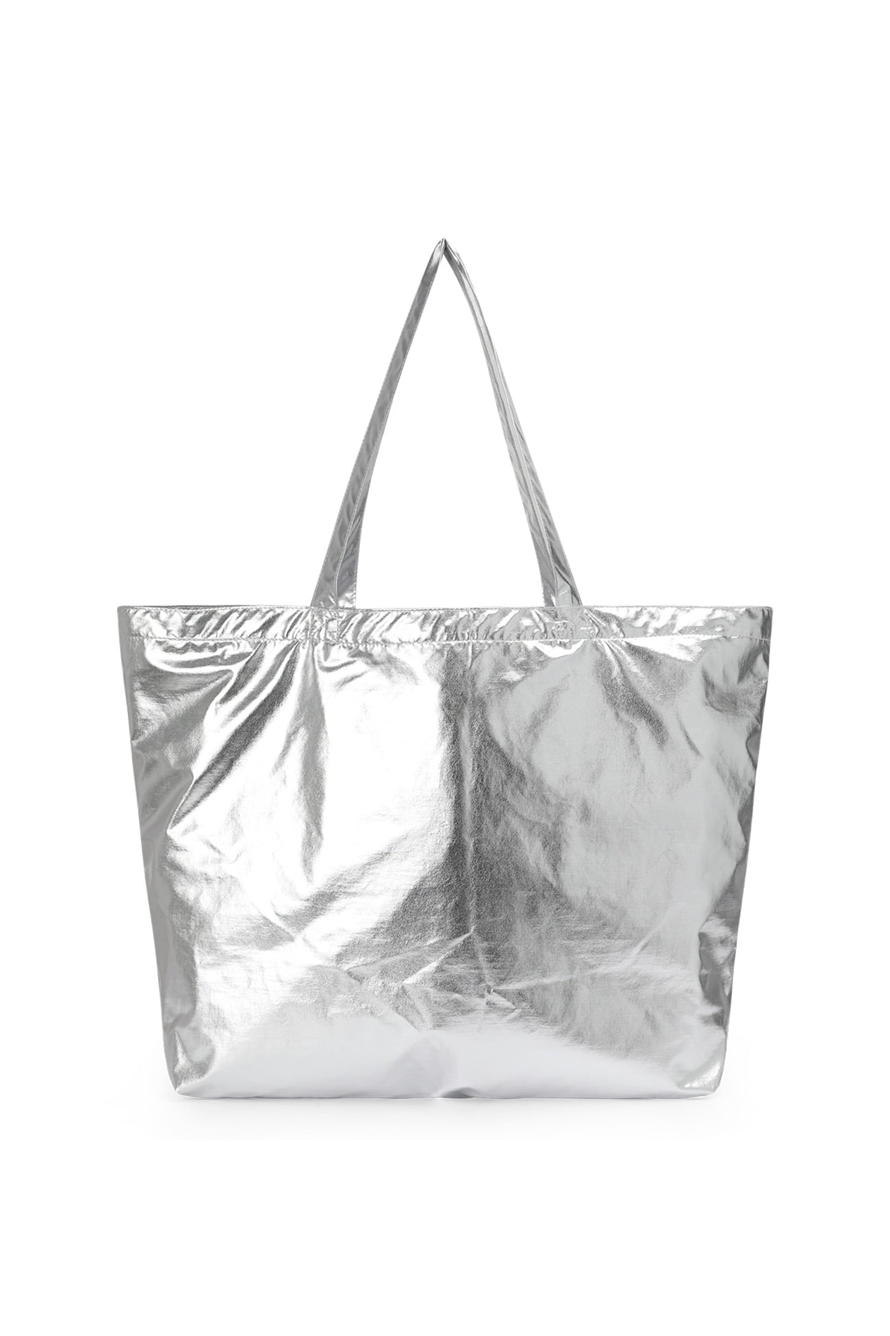 Deinet - Essential Logo Shoulder Big Bag (Silver) product image 8 | TRAB K-Fashion Australia