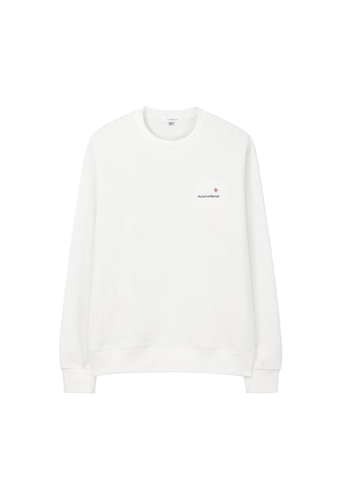 Tonywack - Wardrobe Sweatshirt (Cream (Red)) product image 1 | TRAB K-Fashion Australia
