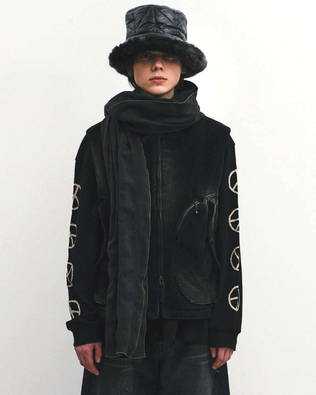 Eastlogue - Deck Vest (Black Corduroy) product image 2 | TRAB K-Fashion Australia