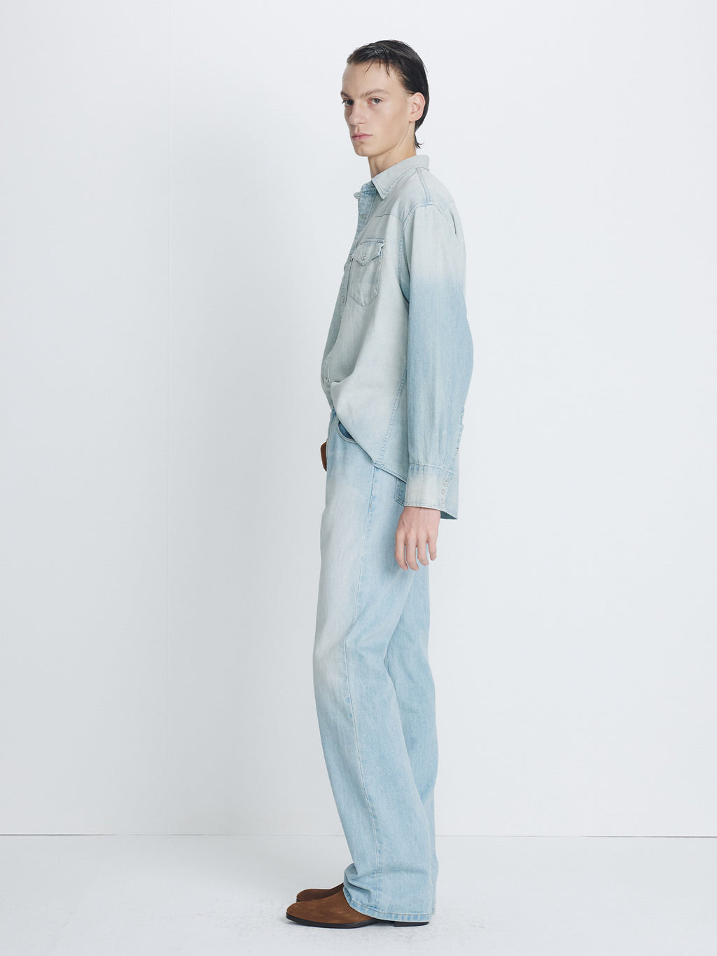 Tonywack - Denim Western Shirt (Vintage Indigo) product image 2 | TRAB K-Fashion Australia