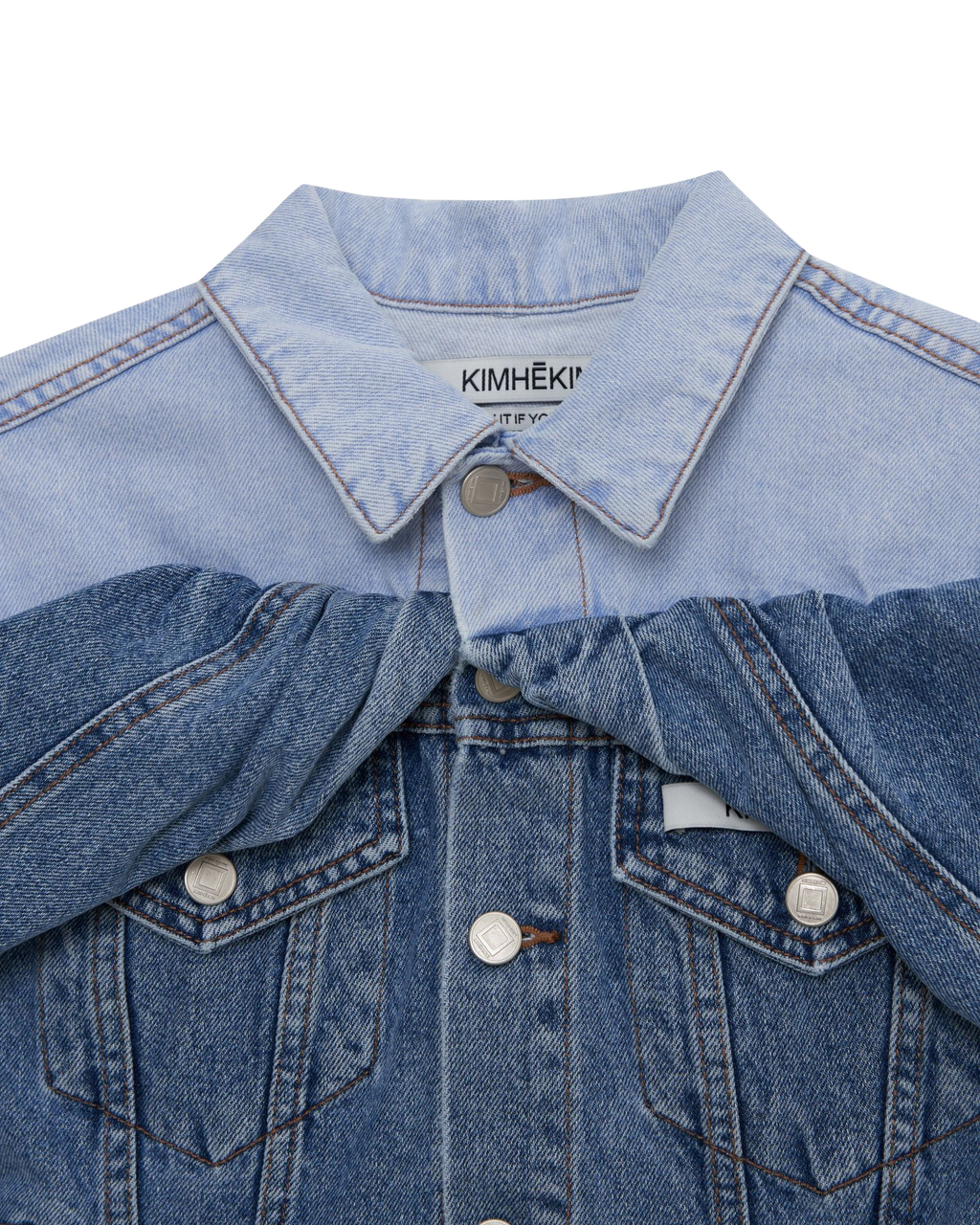Kimhe Kim - Denim Couture Top (Blue) product image 11 | TRAB K-Fashion Australia