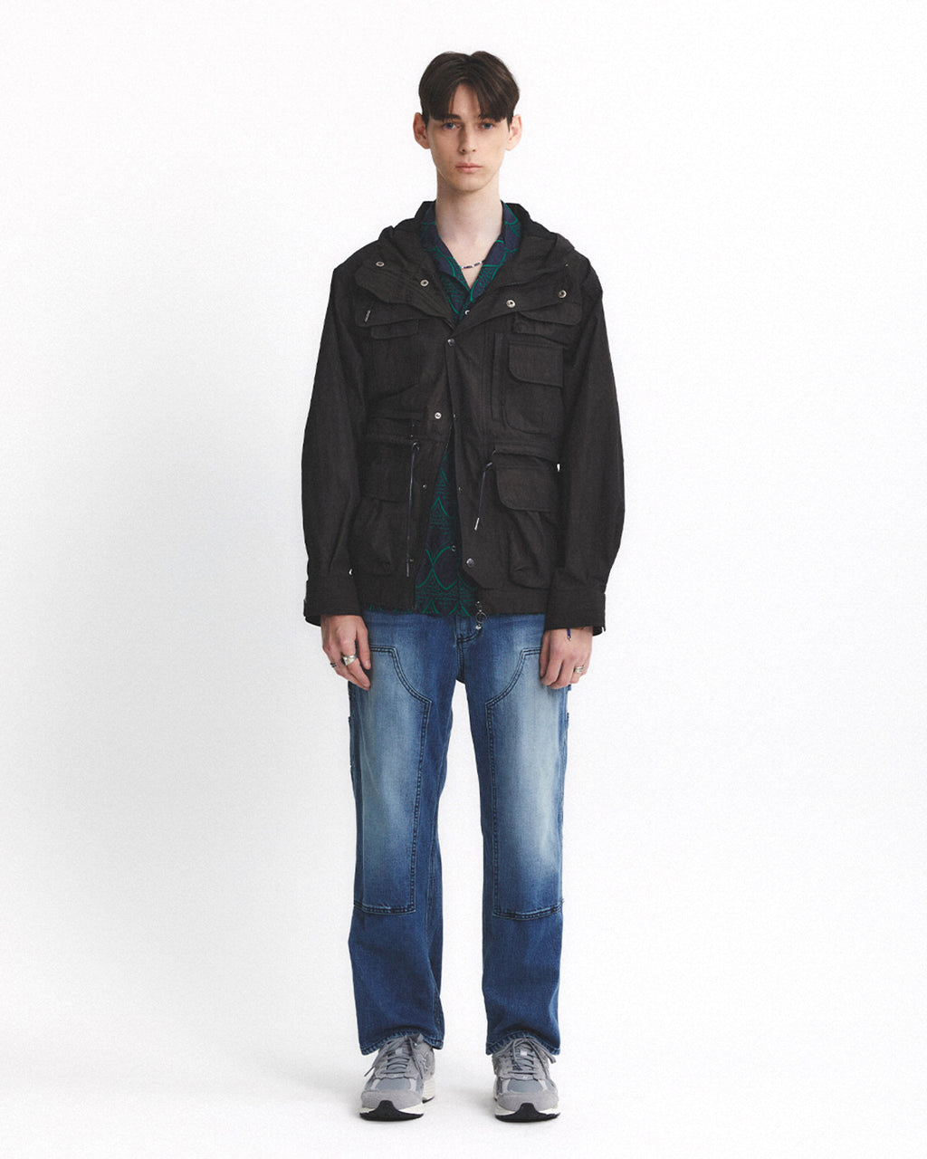 Eastlogue - Explorer Smock Parka (Black C/n) product image 1 | TRAB K-Fashion Australia