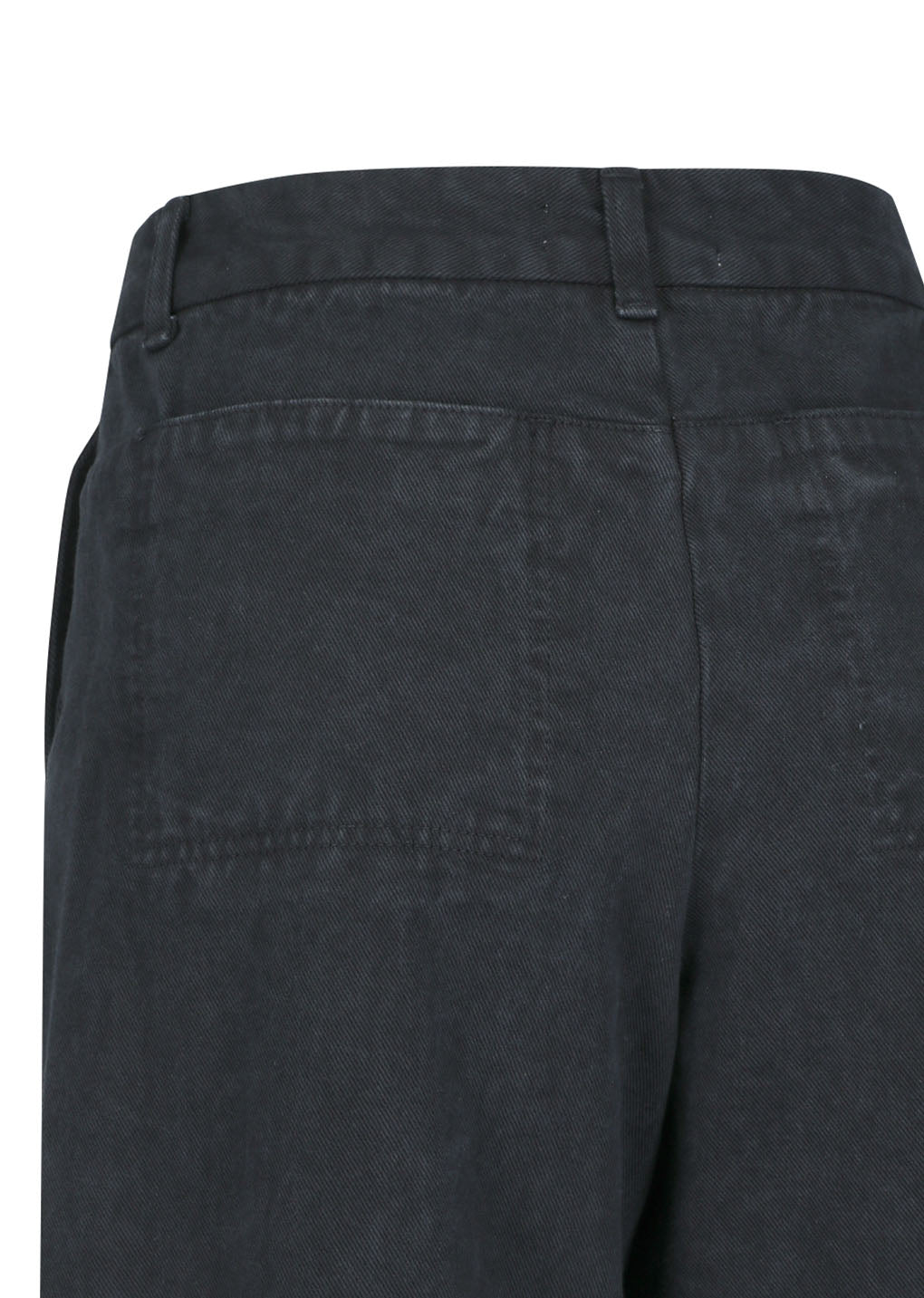 Amomento - Garments Dyed Curved Seam Denim (Black) product image 7 | TRAB K-Fashion Australia