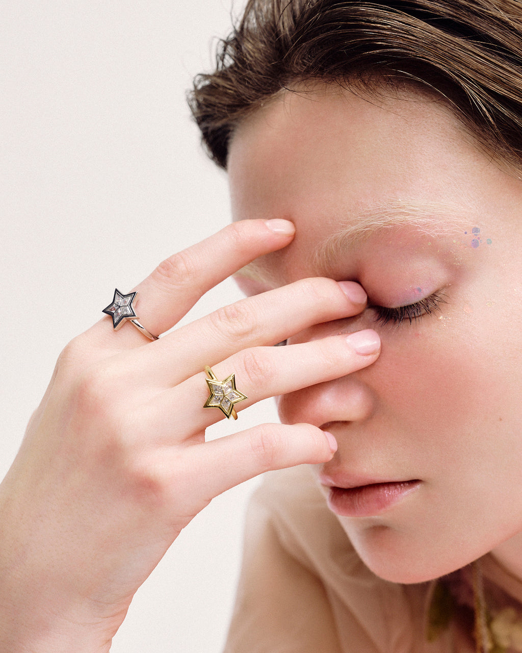 Numbering - Brilliant Star Ring #7418 product image 3 | TRAB K-Fashion Australia
