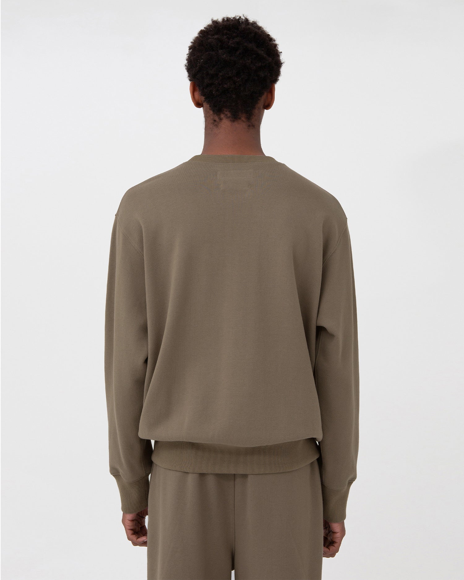 Brownyard - Soft Sweat Half Zip Up (Light Brown) product image 2 | TRAB K-Fashion Australia