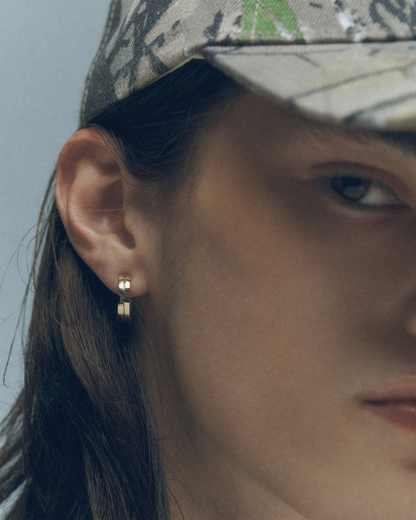 Numbering - Key Ring Shaped Earrings #7129 product image 1 | TRAB K-Fashion Australia