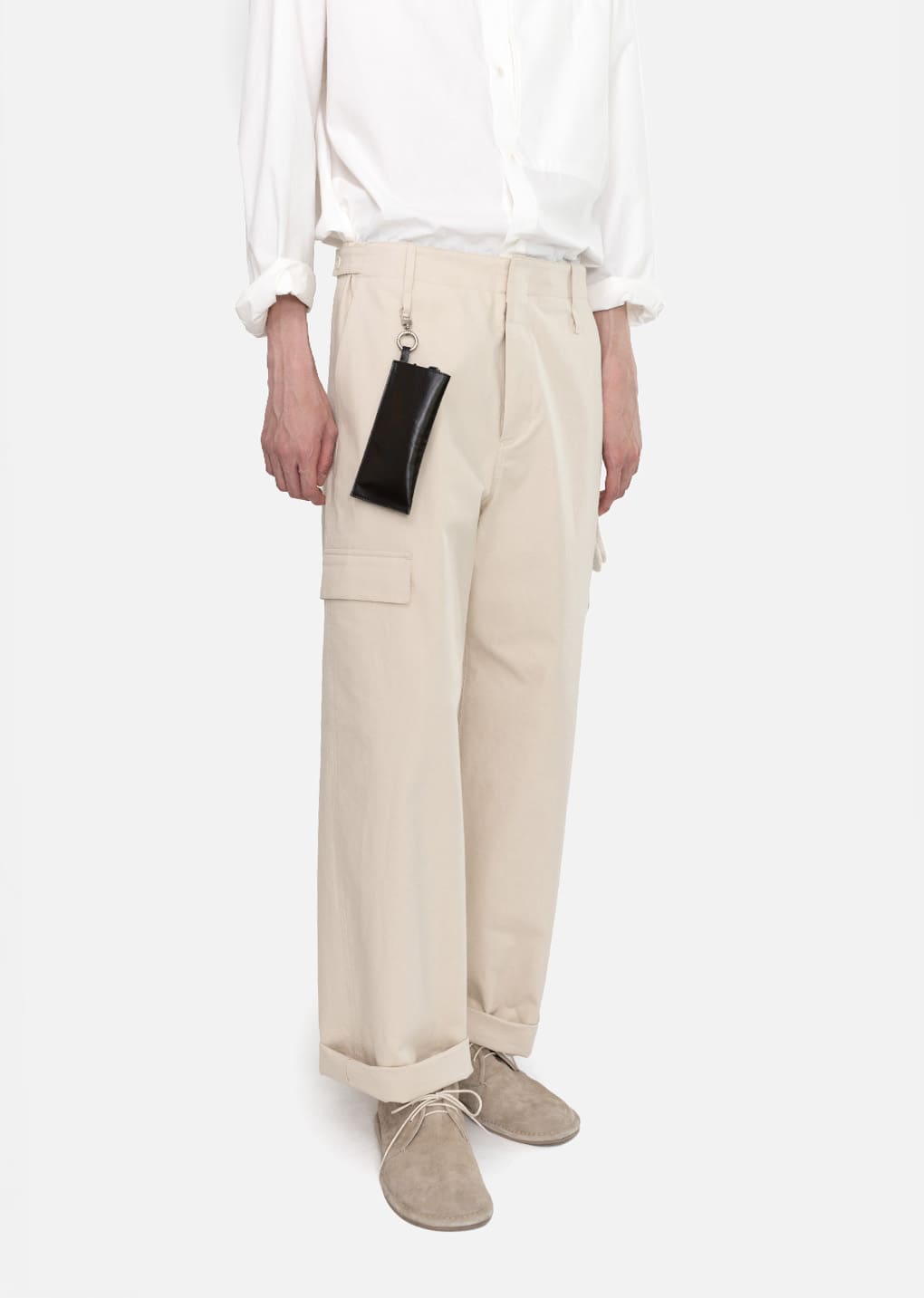 Amomento - Men's Pocket Work Trousers (Beige) product image 5 | TRAB K-Fashion Australia