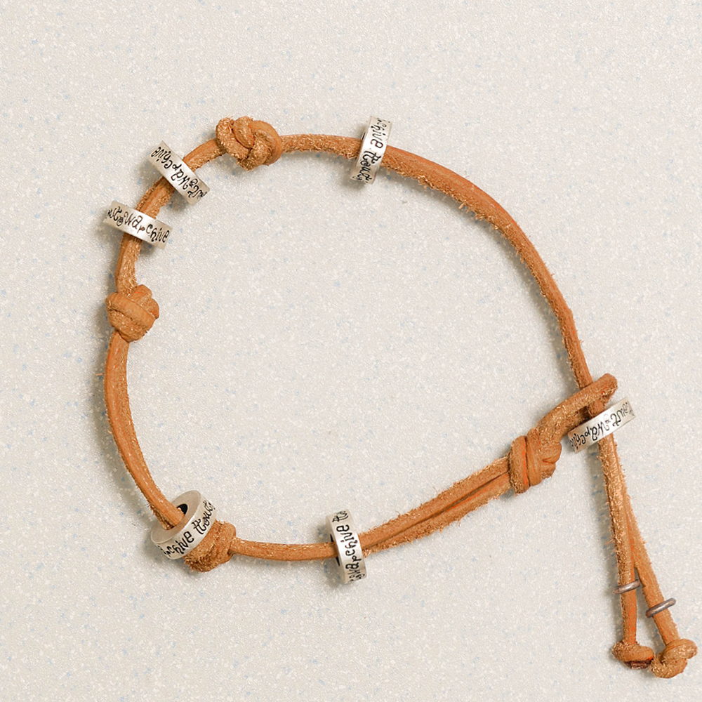 Towtow Archive - Monda Leather Bracelet (Brown) product image 1 | TRAB K-Fashion Australia