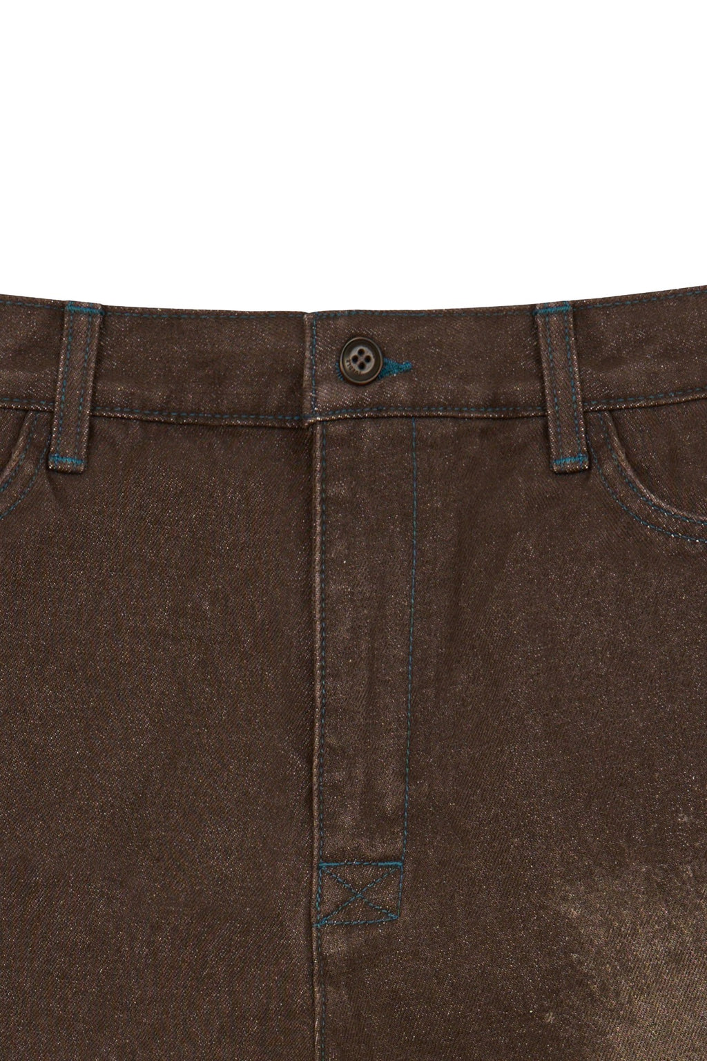 Ioedle - Collision Garden Laser Shorts (Brown) product image 1 | TRAB K-Fashion Australia