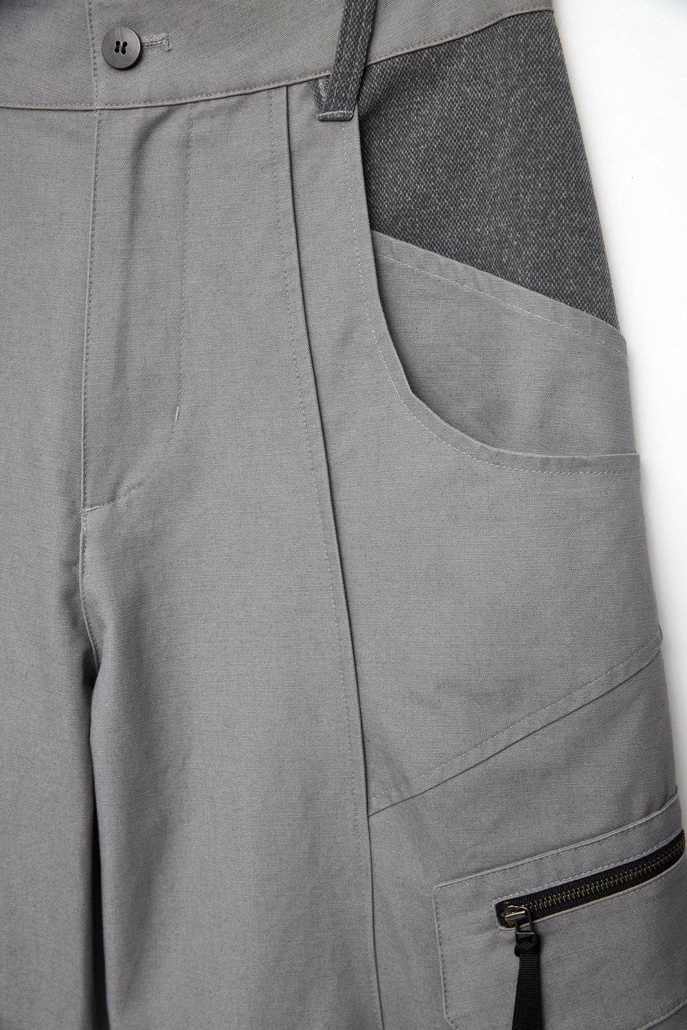 Hatchingroom - Darted Cargo Pants (Wolf Grey) product image 3 | TRAB K-Fashion Australia