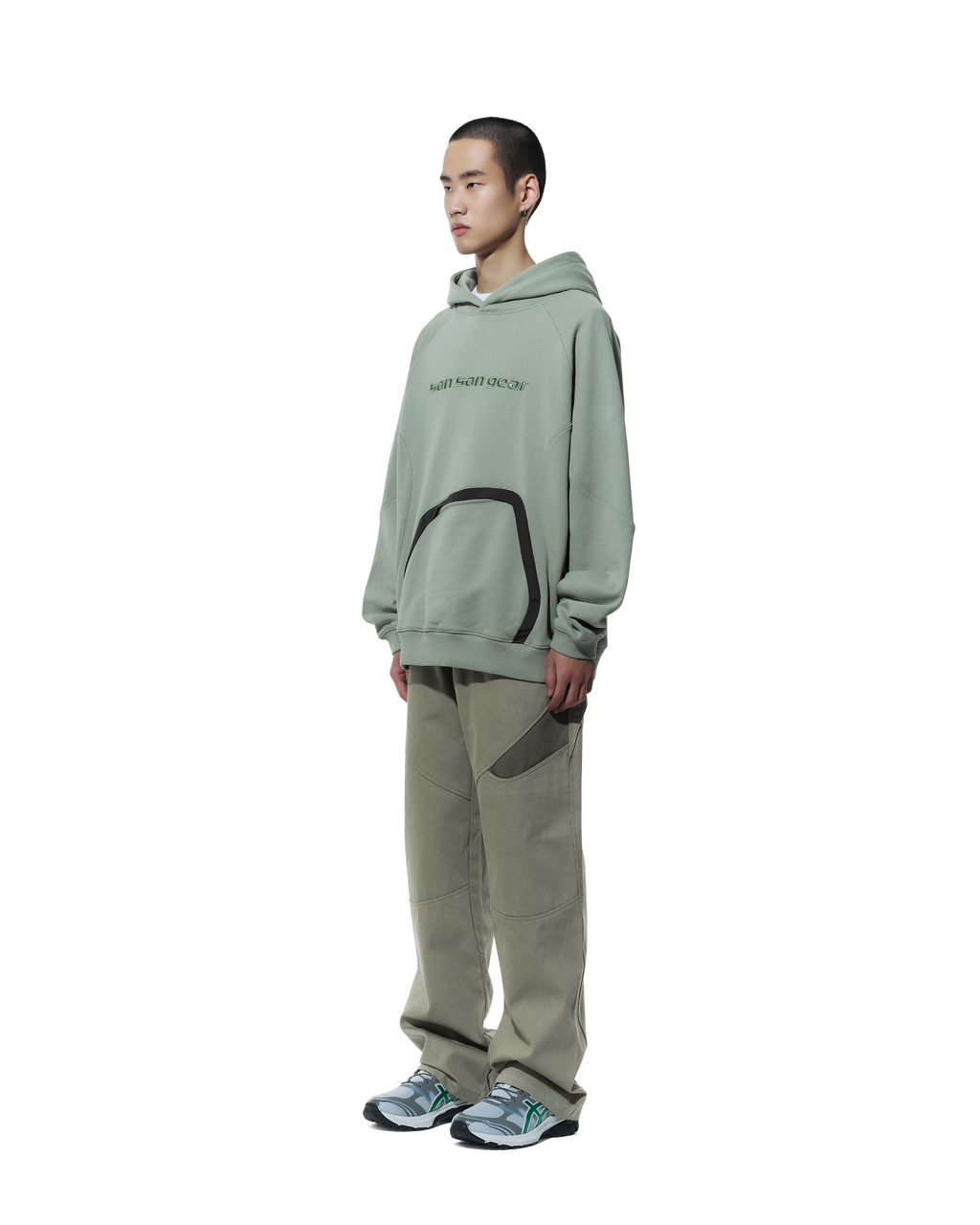 San San Gear - Covering Pants (Light Khaki) product image 2 | TRAB K-Fashion Australia