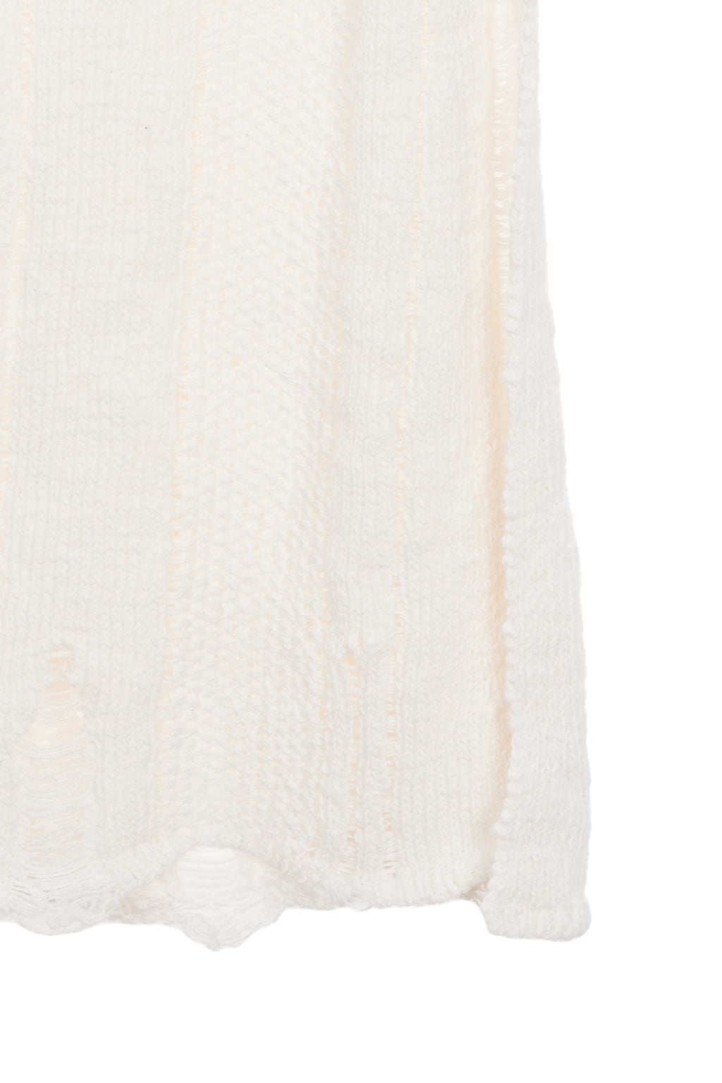 Matin Kim - Stripe Chunky Knit Dress (Ivory) product image 4 | TRAB K-Fashion Australia