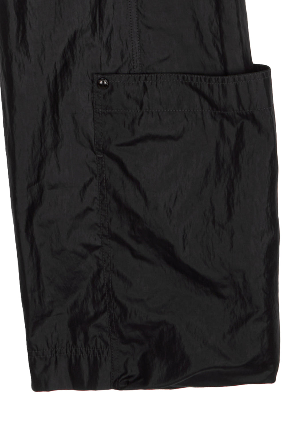 Matin Kim - Loose Pocket Nylon Pants (Black) product image 4 | TRAB K-Fashion Australia