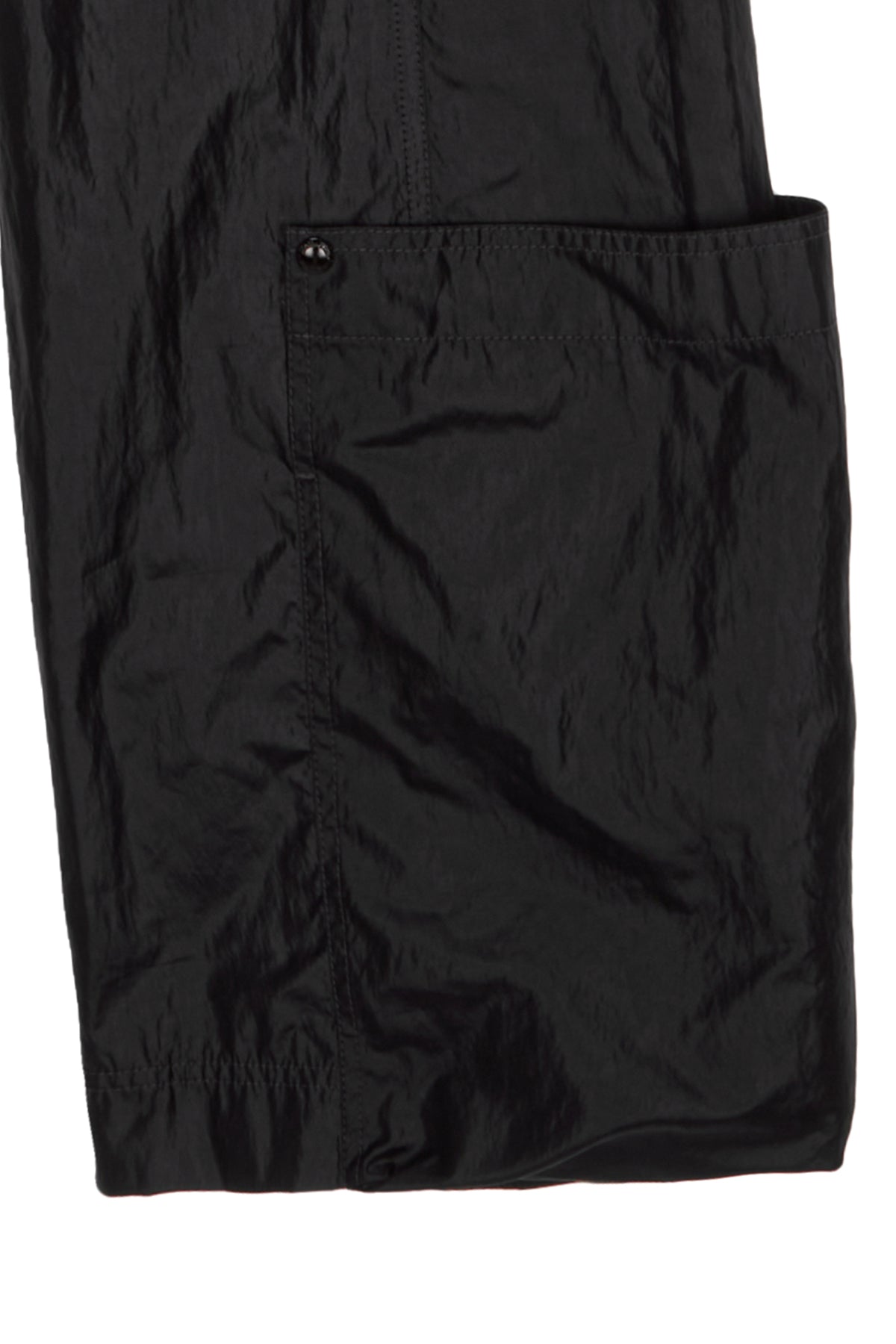 Matin Kim - Loose Pocket Nylon Pants (Black) product image 4 | TRAB K-Fashion Australia