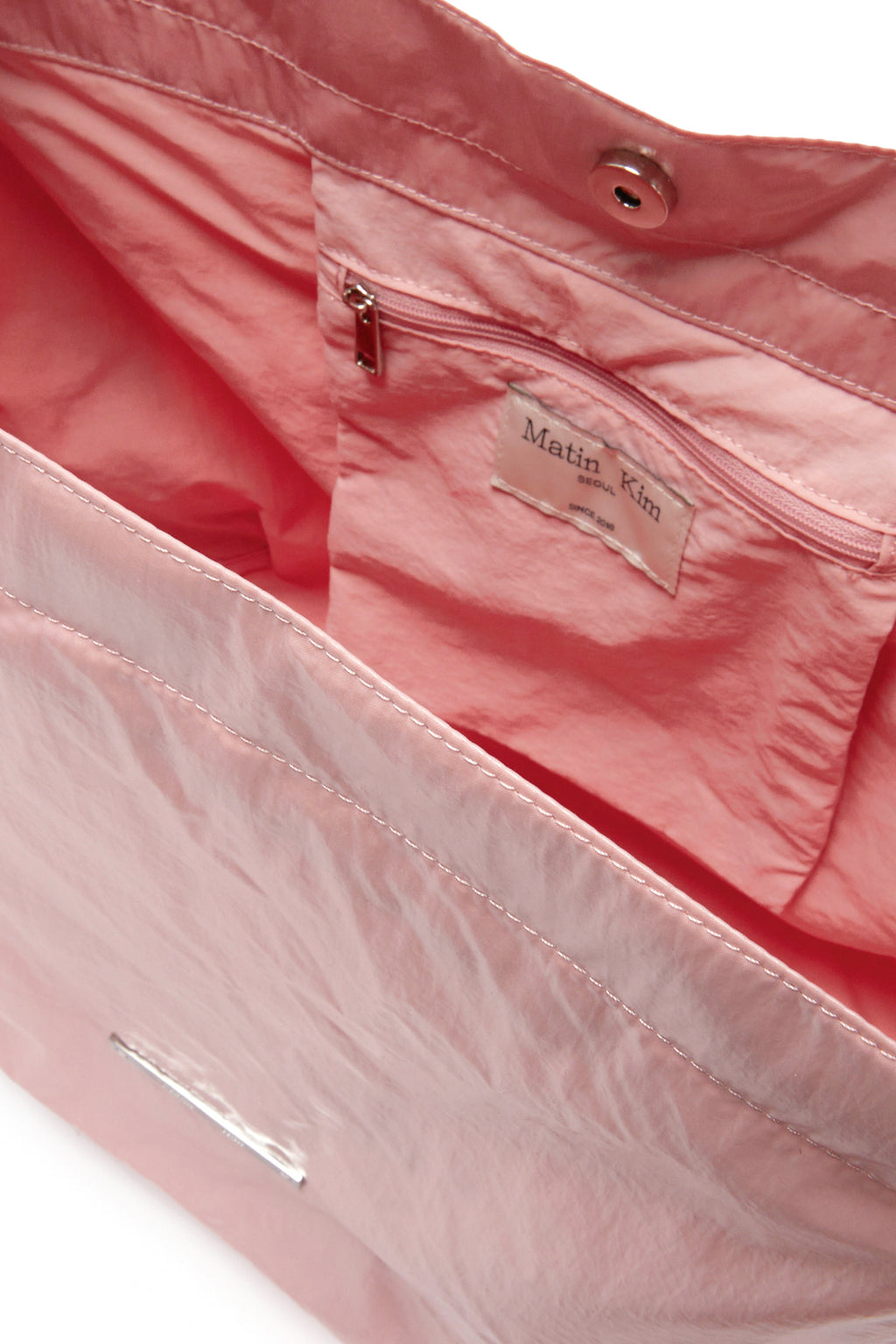 Matin Kim - Glossy Two Way Big Bag (Pink) product image 4 | TRAB K-Fashion Australia