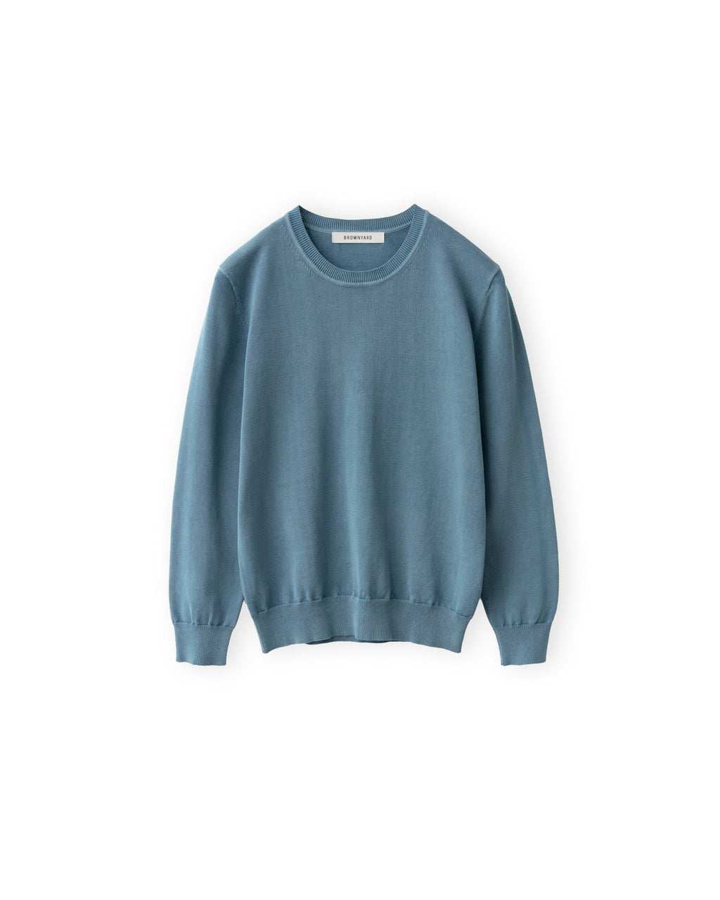 Brownyard - Washed Cotton Knit (Blue) product image 1 | TRAB K-Fashion Australia