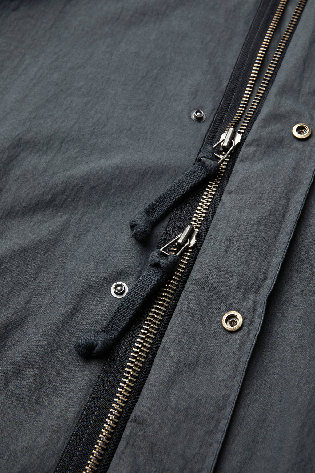 Coor - Garment Dyed Fishtail Parka (Washed Charcoal) product image 6 | TRAB K-Fashion Australia