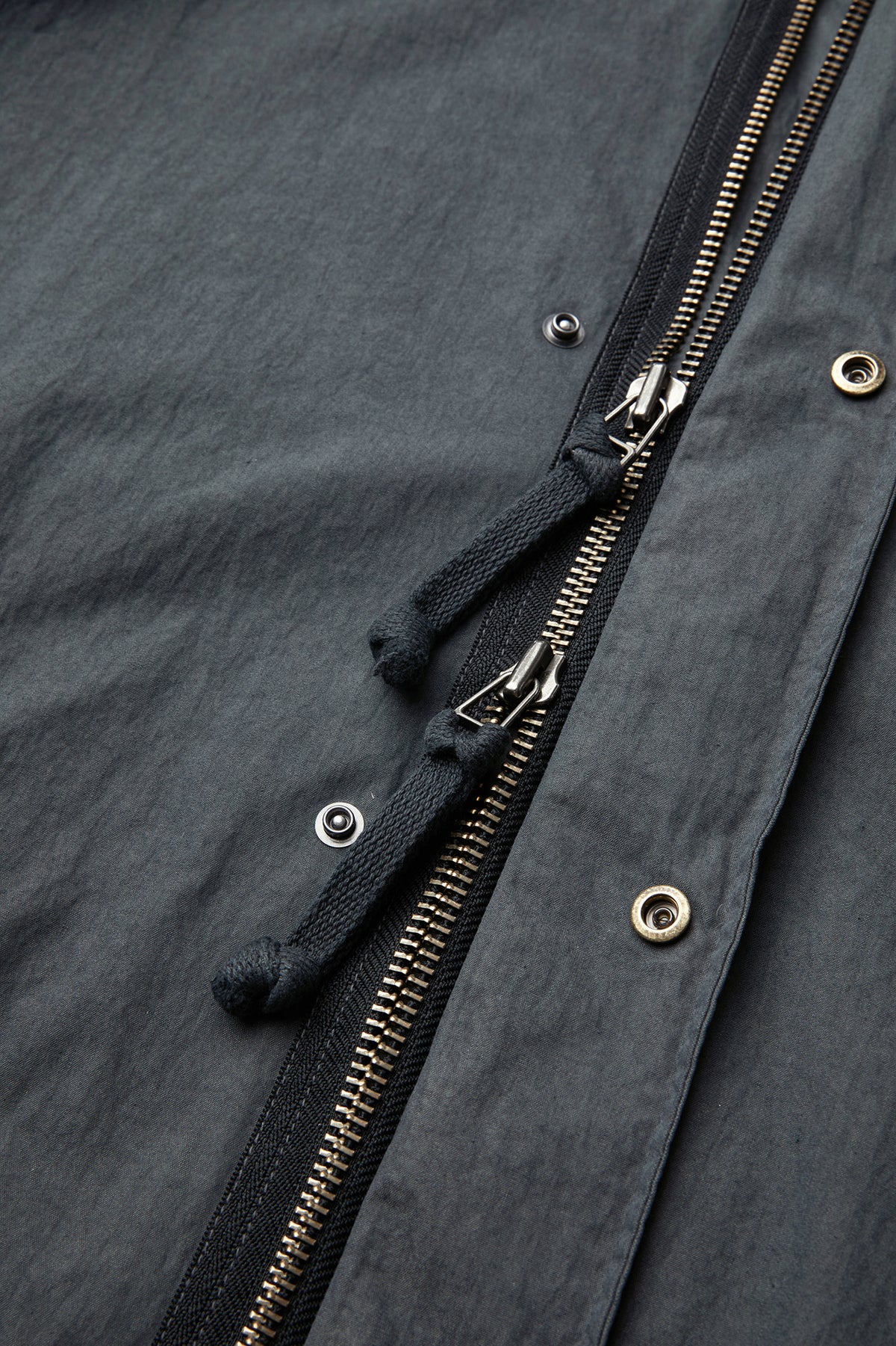 Coor - Garment Dyed Fishtail Parka (Washed Charcoal) product image 6 | TRAB K-Fashion Australia