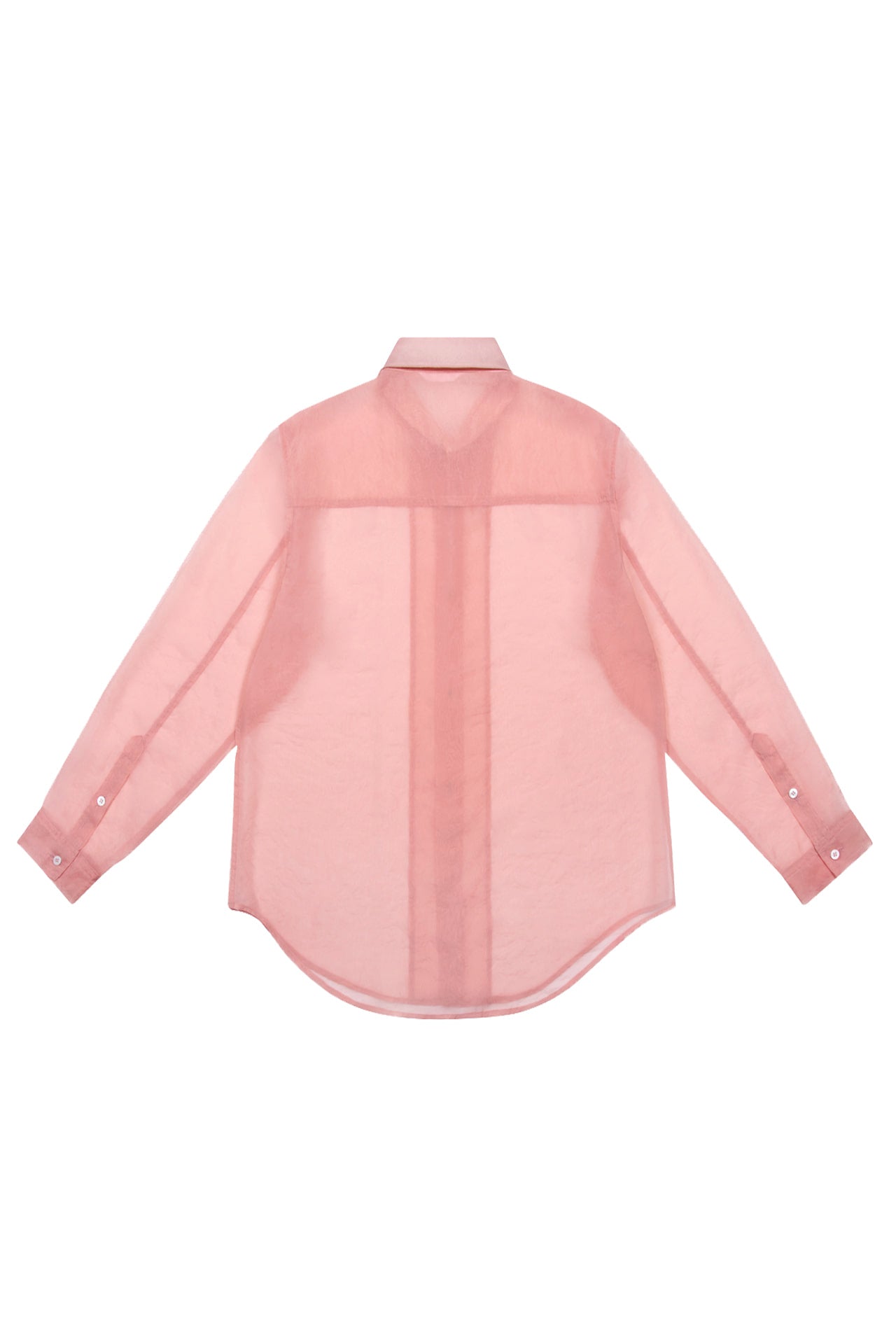 Stu - Sheer Shirt (Pink) product image 13 | TRAB K-Fashion Australia