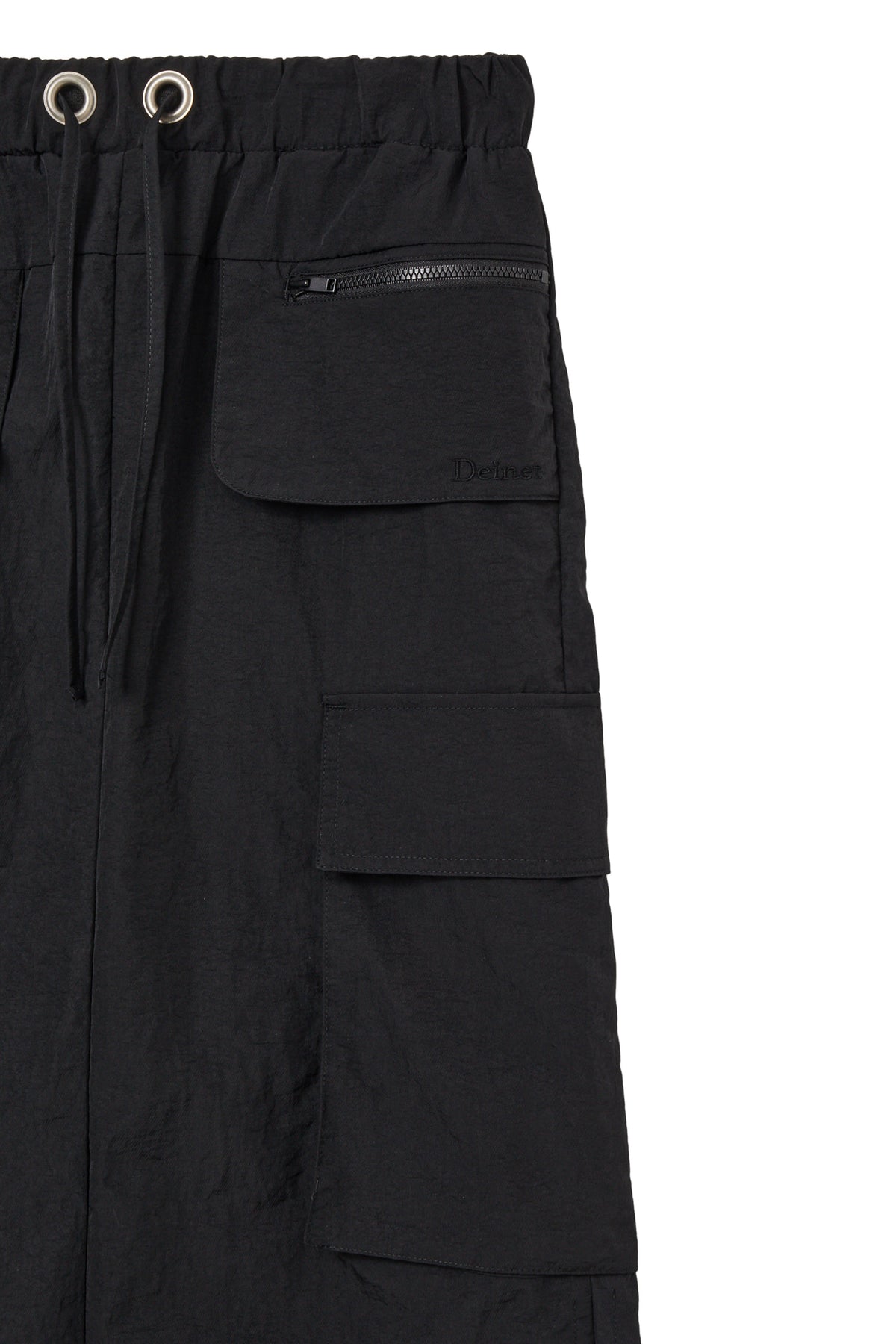 Deinet - Nylon Utility Cargo Skirt (Black) product image 4 | TRAB K-Fashion Australia