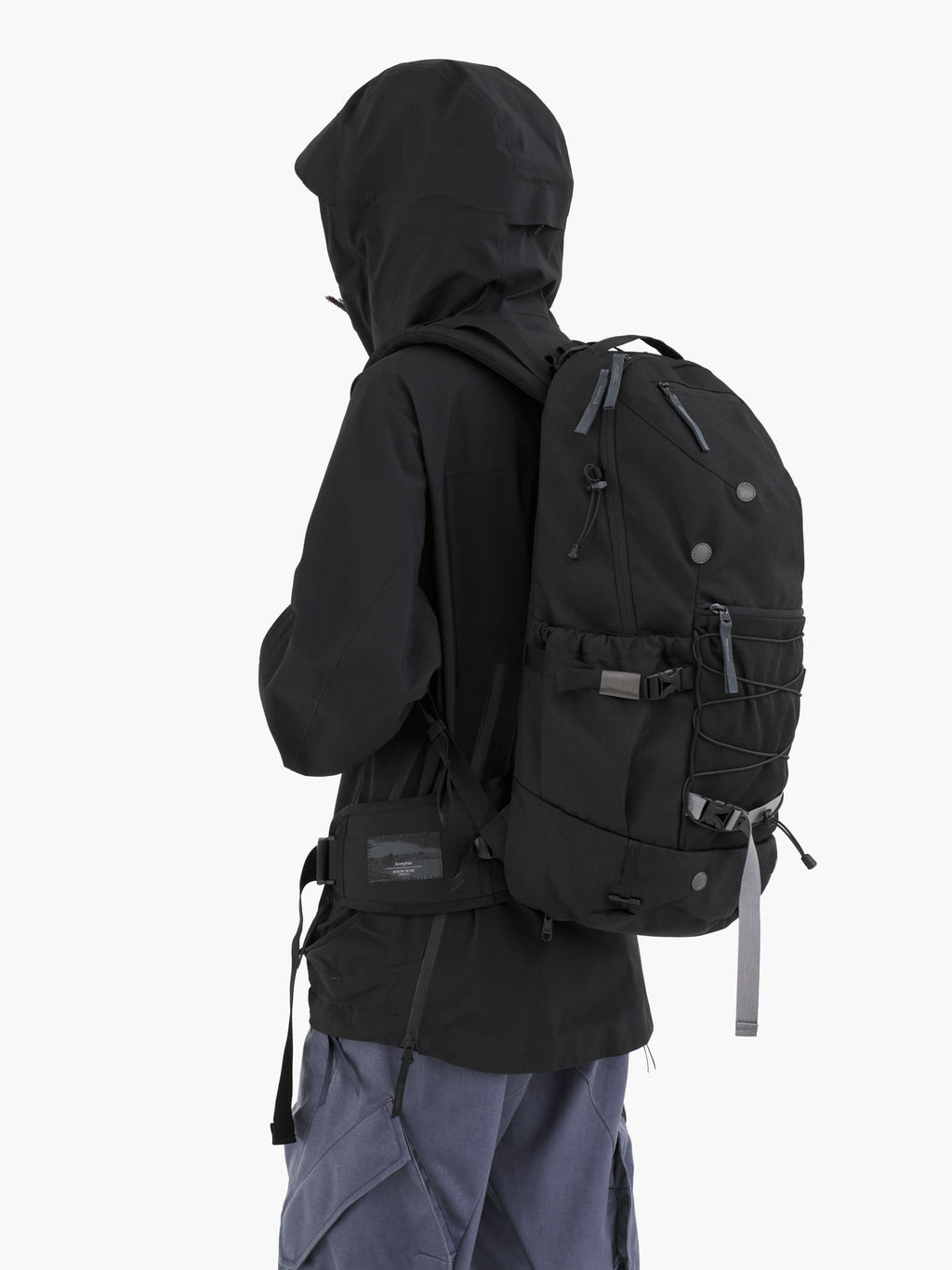Jiyong Kim - Mountain Backpack (Black) product image 3 | TRAB K-Fashion Australia