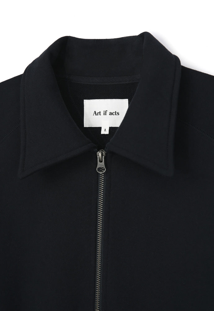 Art if acts - Half Zipup Sweat Shirt (Navy) product image 7 | TRAB K-Fashion Australia