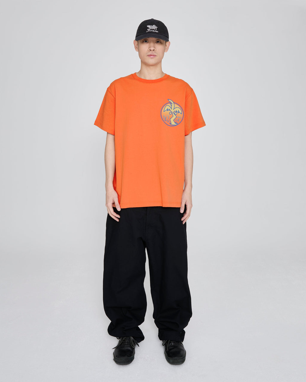 yeseyesee - Y.E.S Palm Tree Tee (Orange) product image 7 | TRAB K-Fashion Australia
