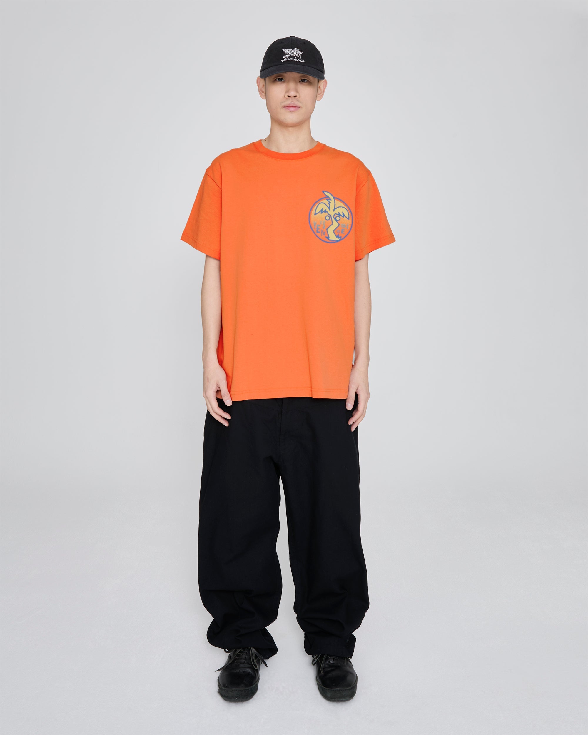 yeseyesee - Y.E.S Palm Tree Tee (Orange) product image 7 | TRAB K-Fashion Australia