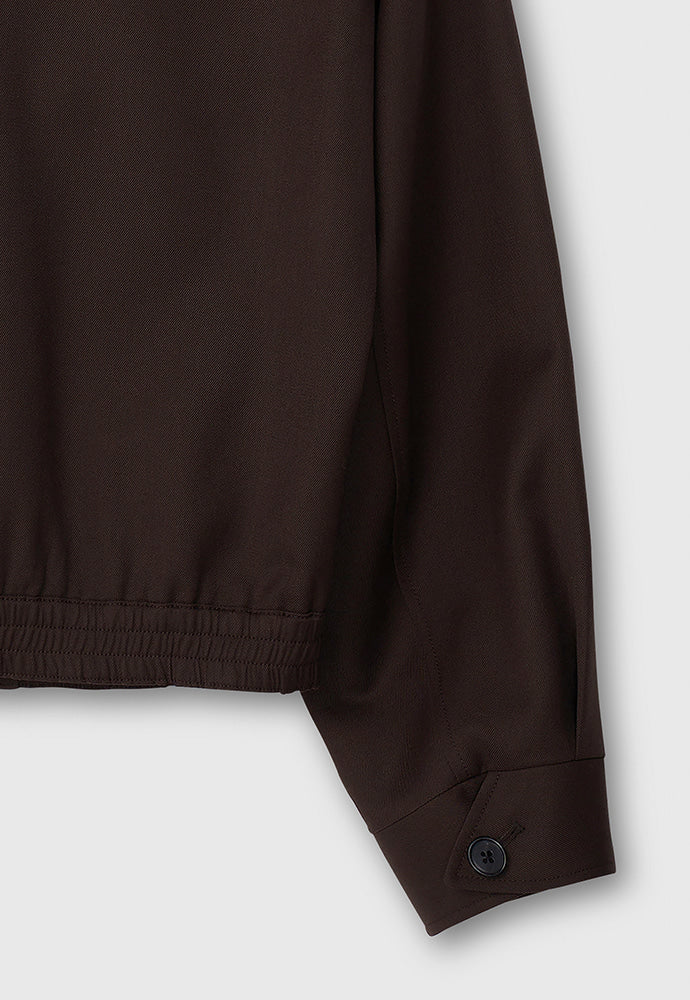 Tonywack - Wool Twill Epaulet Blouson (Brown) product image 15 | TRAB K-Fashion Australia