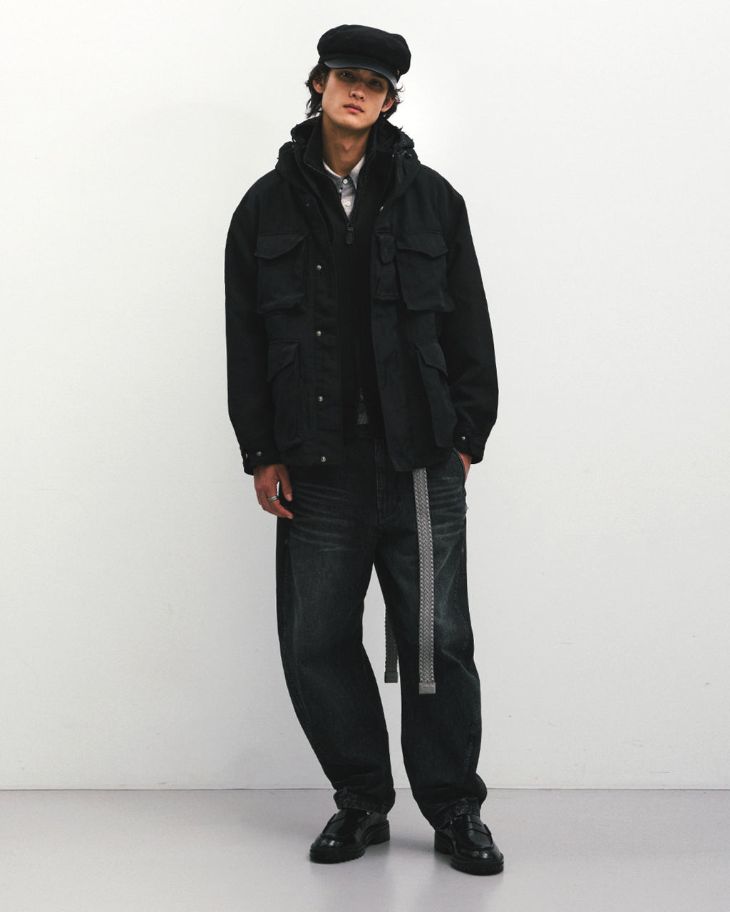 Eastlogue - Highland Shield Parka (Black Twill) product image 4 | TRAB K-Fashion Australia