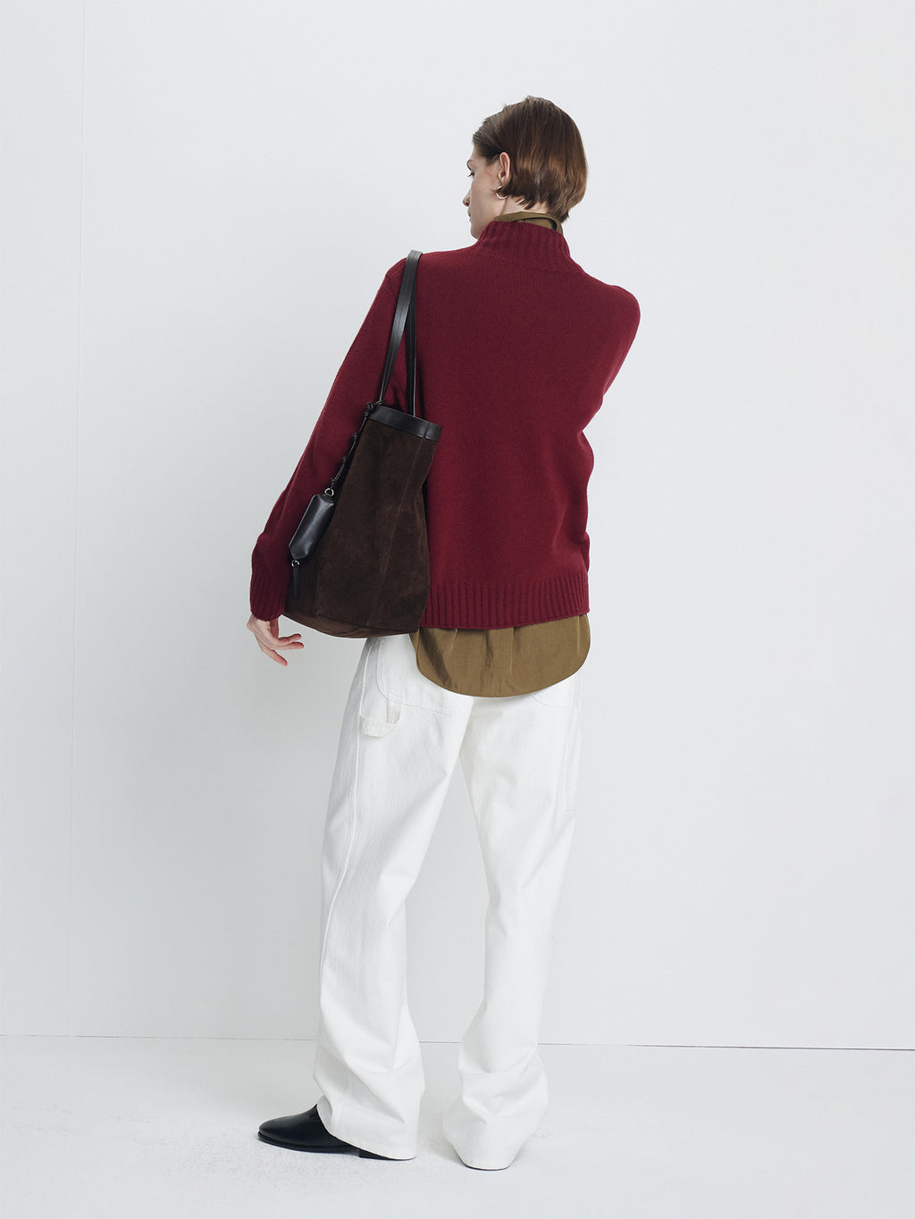 Tonywack - Brushed Cotton Painter Pants (White) product image 3 | TRAB K-Fashion Australia