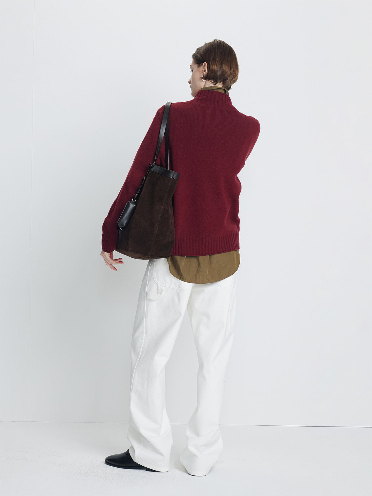 Tonywack - Brushed Cotton Painter Pants (White) product image 3 | TRAB K-Fashion Australia