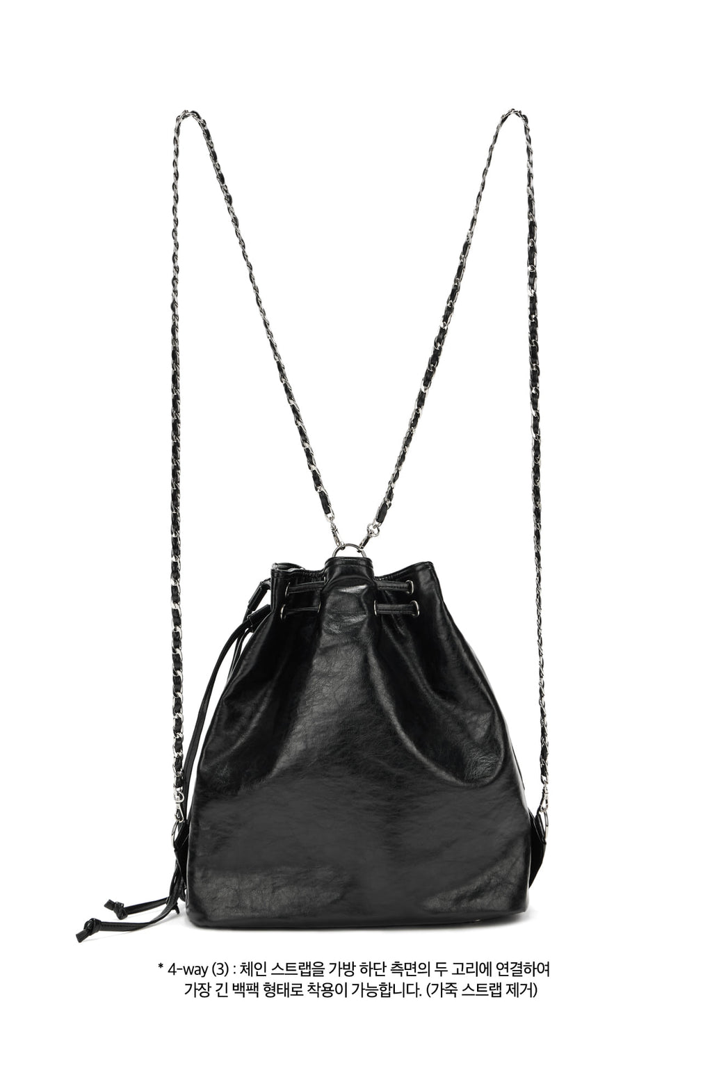 Deinet - Deinet 5-Way Stud Pocket Multi Bag (Black) product image 9 | TRAB K-Fashion Australia