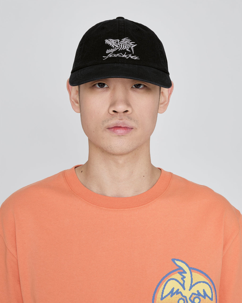 yeseyesee - Fish Born Flexible Cap (Black) product image 4 | TRAB K-Fashion Australia