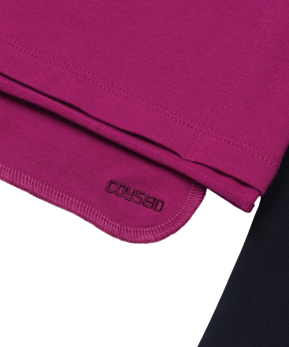 Coyseio - Button-Up Deep Neck Cardigan (Magenta) product image 14 | TRAB K-Fashion Australia