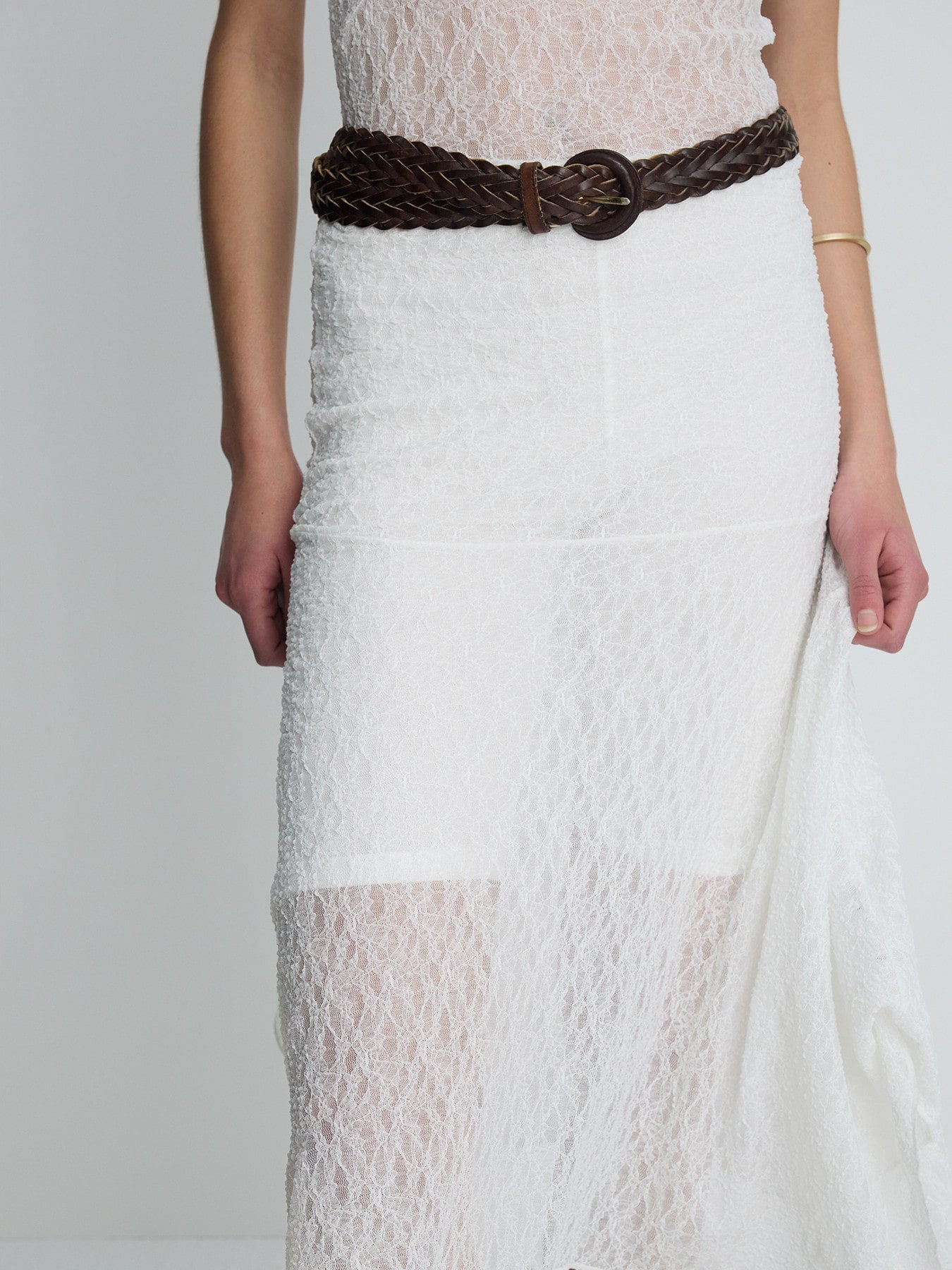 Tonywack - Lace Sleeveless Maxi Dress (Off White) product image 8 | TRAB K-Fashion Australia