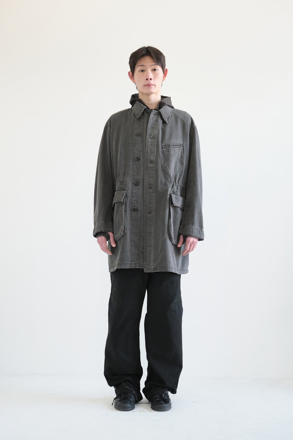 Hatchingroom - Mil Coat (Grey) product image 3 | TRAB K-Fashion Australia
