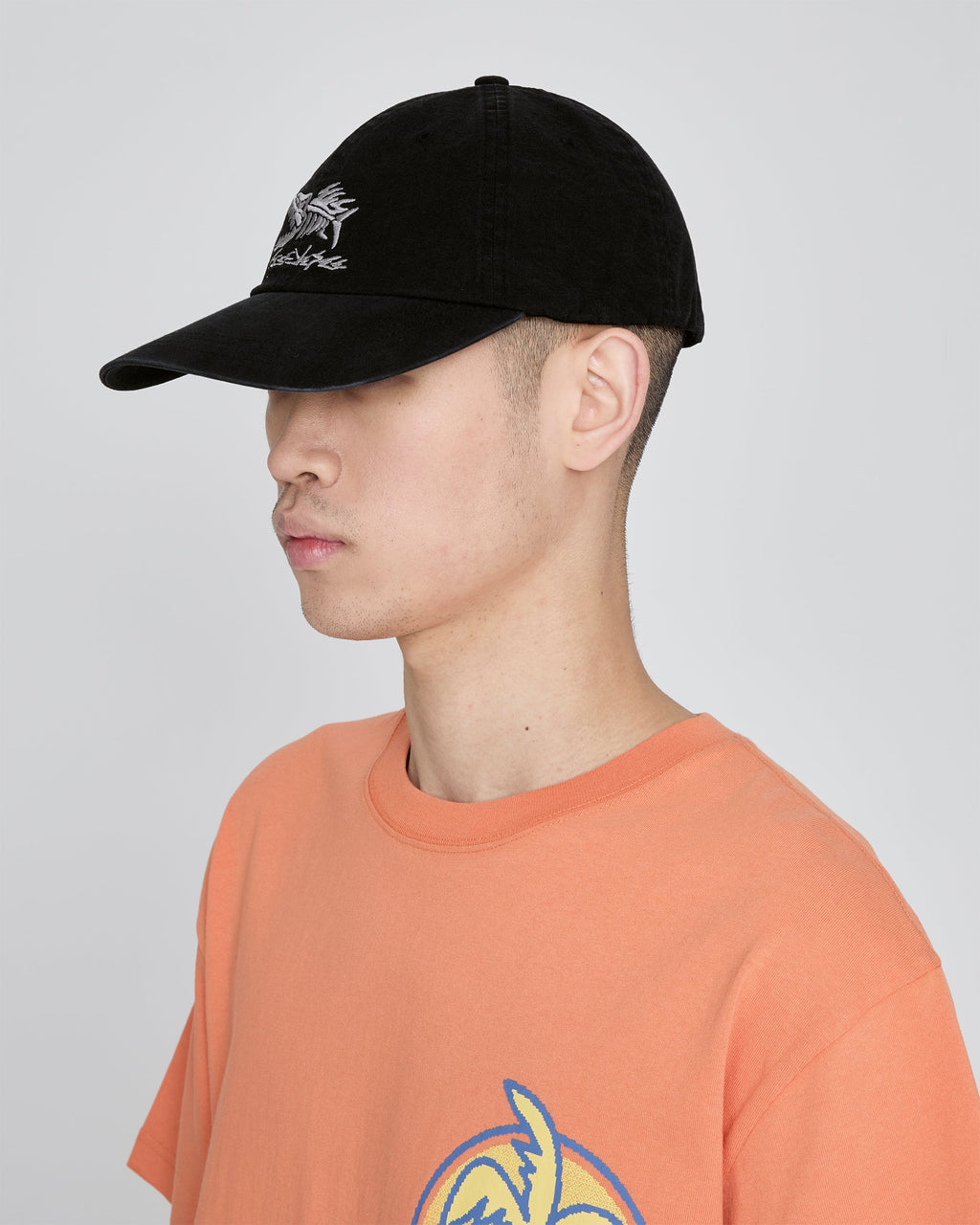 yeseyesee - Fish Born Flexible Cap (Black) product image 5 | TRAB K-Fashion Australia