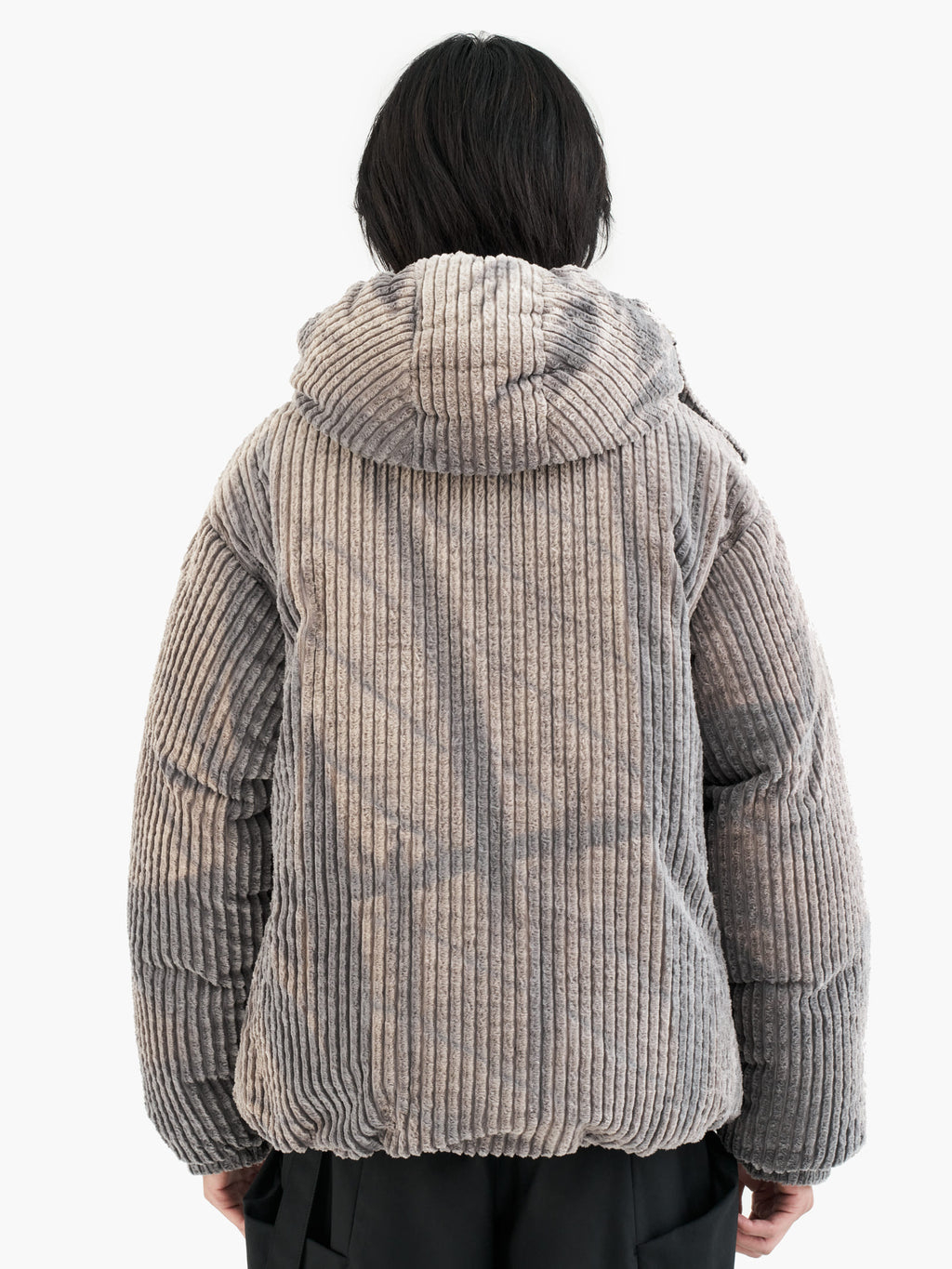 Jiyong Kim - Sun-Bleached Detachable Hood Down Jacket (Grey) product image 8 | TRAB K-Fashion Australia