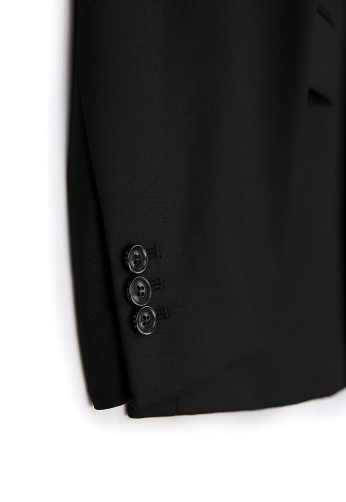 Tonywack - High Density Wool Hidden Button Blazer (Black) product image 12 | TRAB K-Fashion Australia