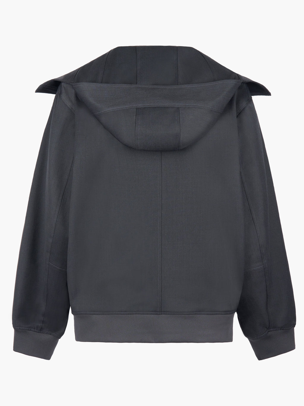 Jiyong Kim - Hooded Zip-Up Jacket (Grey) product image 6 | TRAB K-Fashion Australia