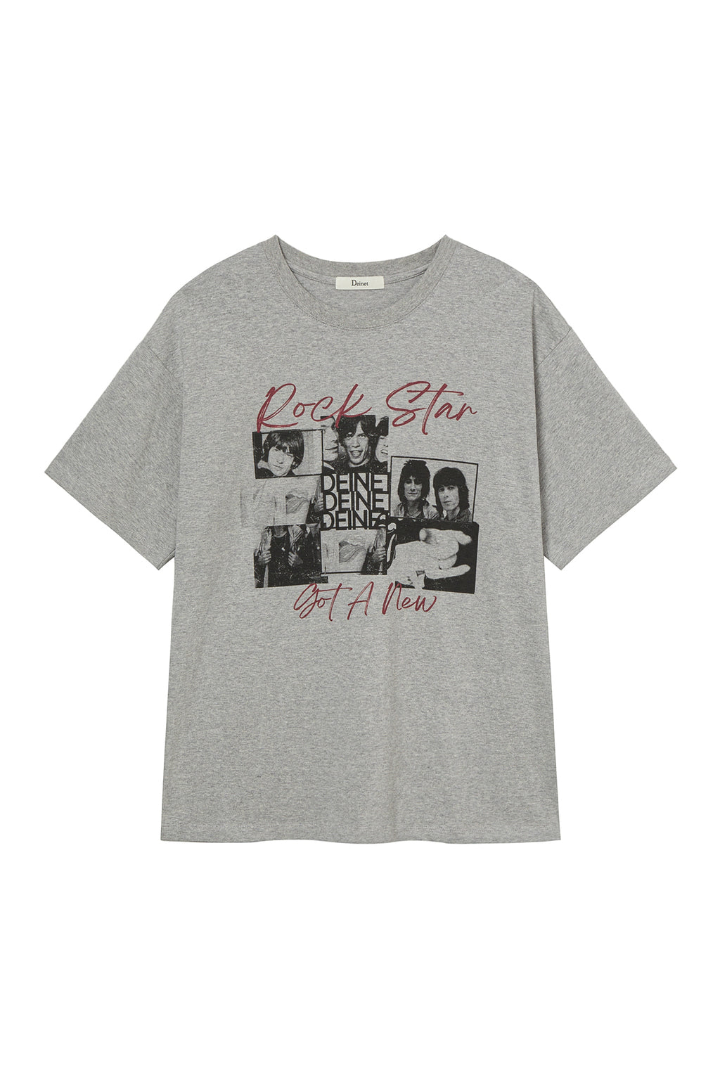 Deinet - Band Graphic T-Shirt (Melange Grey) product image 11 | TRAB K-Fashion Australia