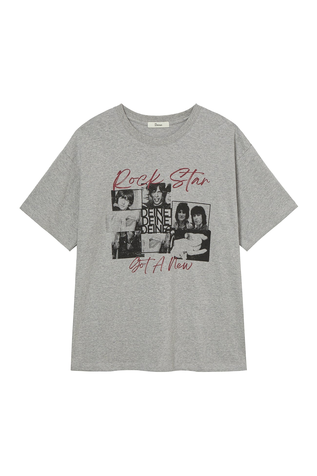 Deinet - Band Graphic T-Shirt (Melange Grey) product image 11 | TRAB K-Fashion Australia