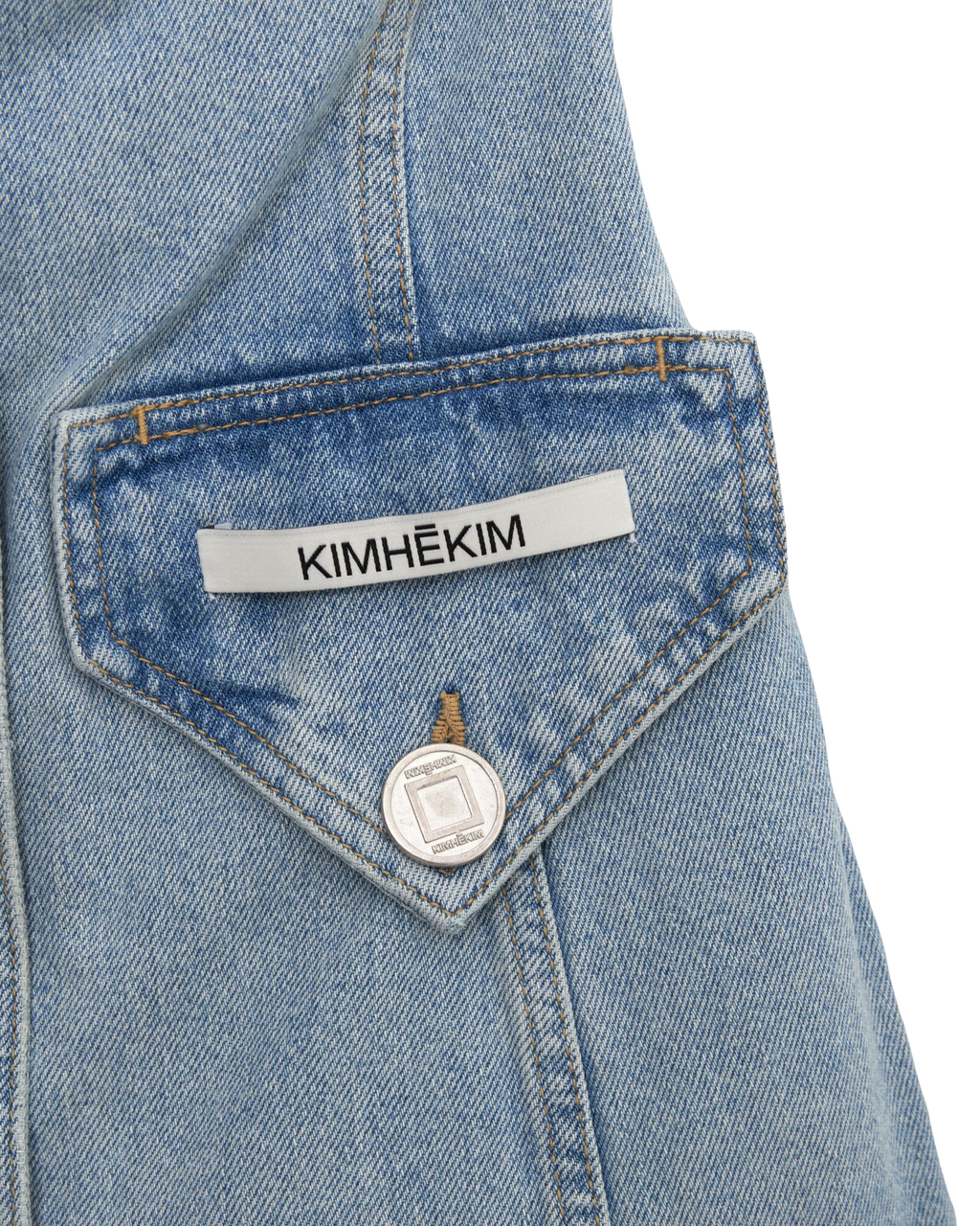 Kimhe Kim - Emma Denim Tube Top Dress (Sky Blue) product image 8 | TRAB K-Fashion Australia