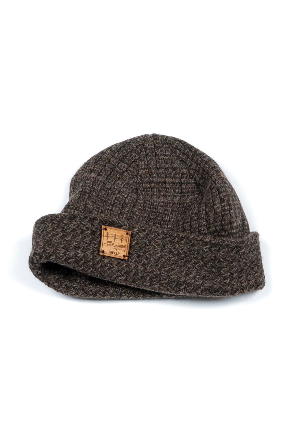 Ioedle - Flowing Landscape Short Beanie (Brown) product image 1 | TRAB K-Fashion Australia