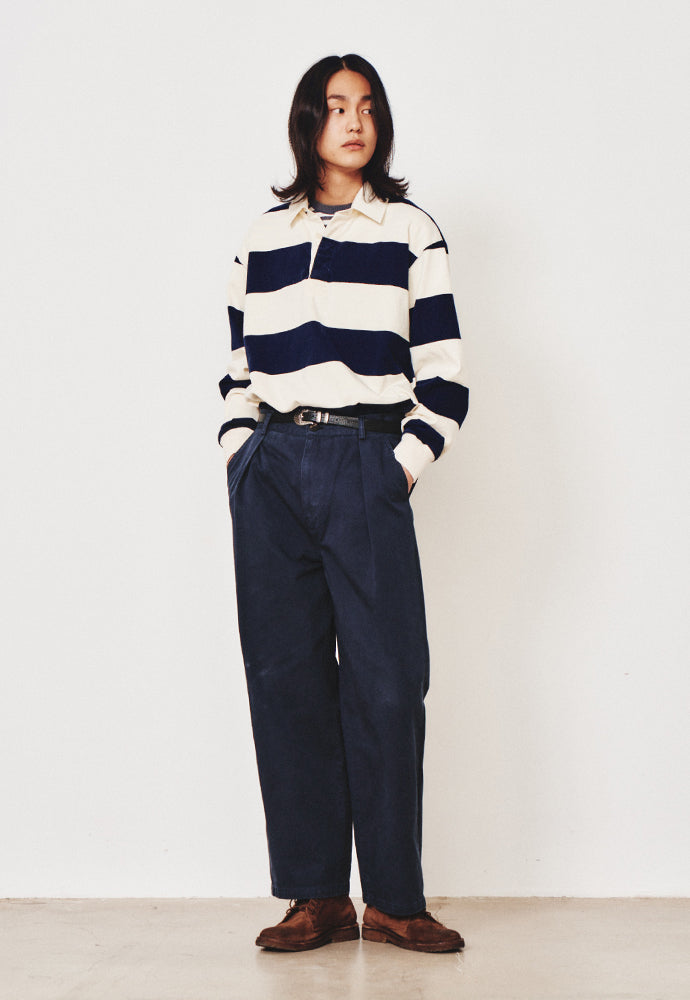 Art if acts - Garment Washed Rugby Tee (Navy) product image 4 | TRAB K-Fashion Australia