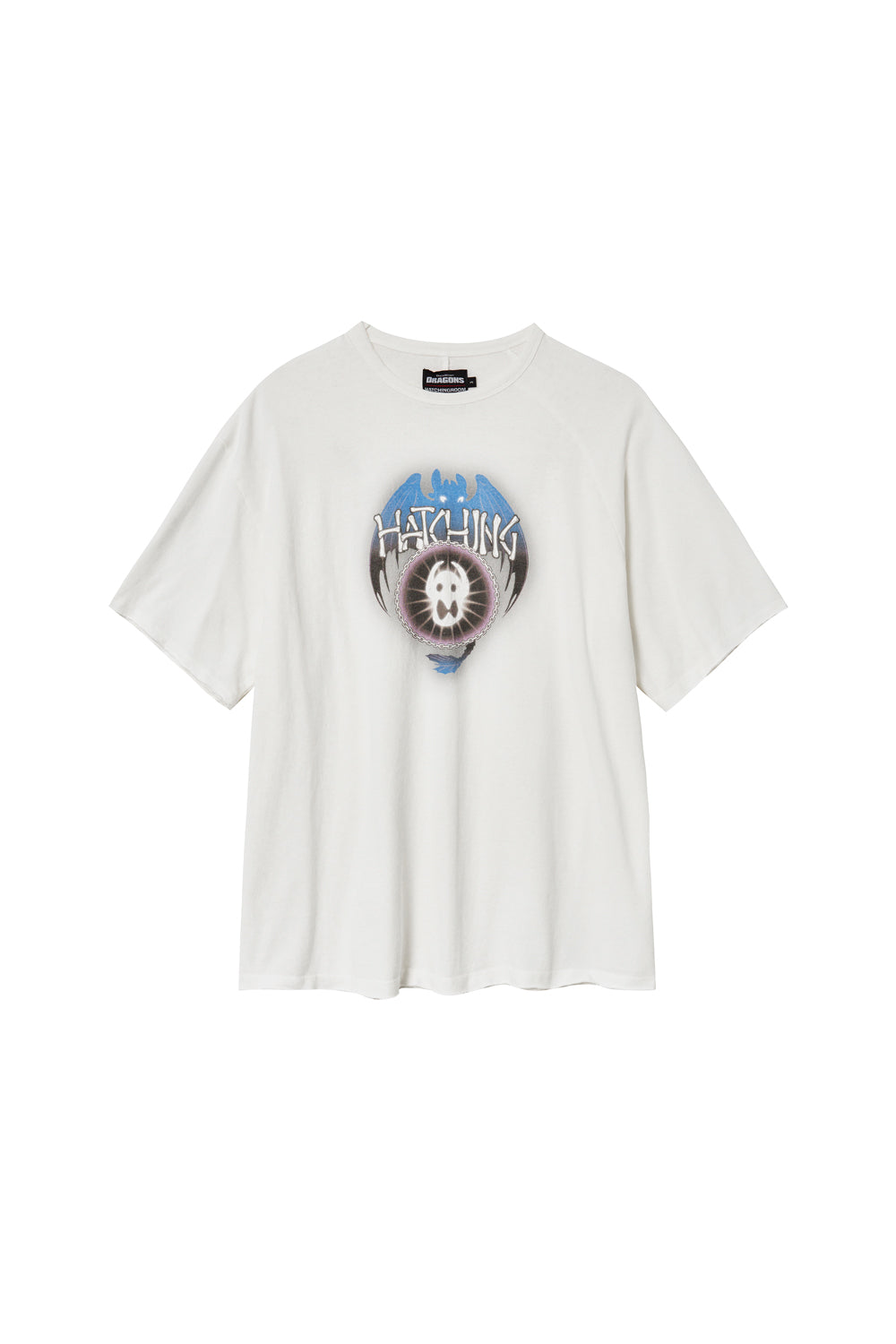 Hatchingroom - Hatching Dragon Tee (White) product image 1 | TRAB K-Fashion Australia