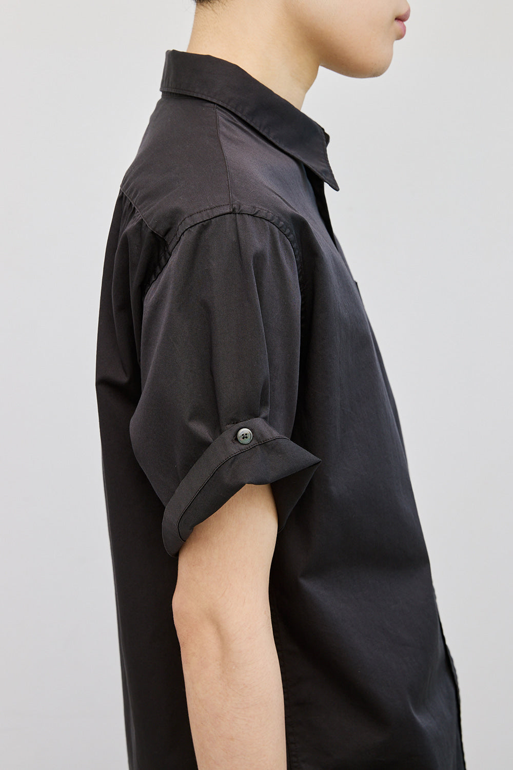Hatchingroom - Roll Up Shirt (Charcoal) product image 17 | TRAB K-Fashion Australia