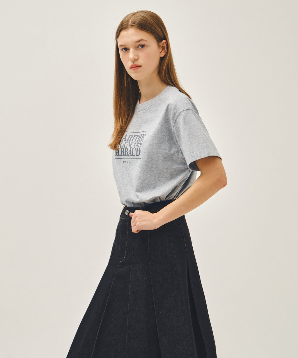 Marithe & Francois Girbaud - Classic Logo Tee (Heather Gray) product image 2 | TRAB K-Fashion Australia